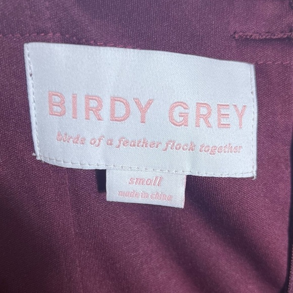 Birdy Grey Grace Convertible Formal Bridesmaid Dress, Cabernet, NWT, Small - Picture 7 of 11